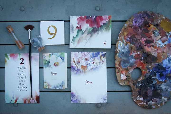 Matrimonio a tema arte - 13