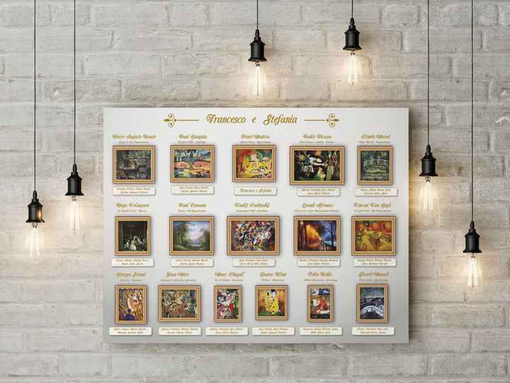 Matrimonio a tema arte - 14