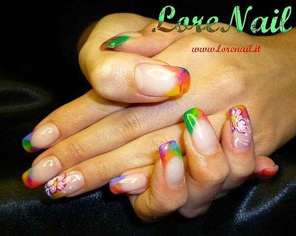 #Colour - Nail art - 1