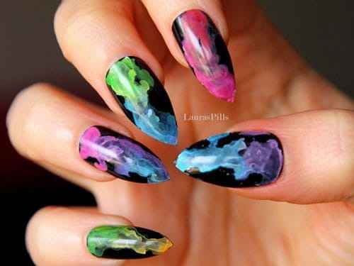 #Colour - Nail art - 7