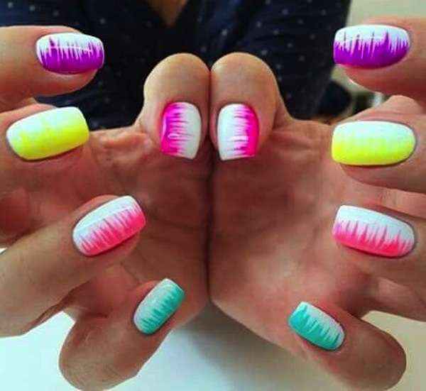 #Colour - Nail art - 9