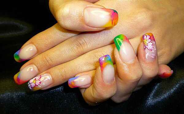 #Colour - Nail art - 16