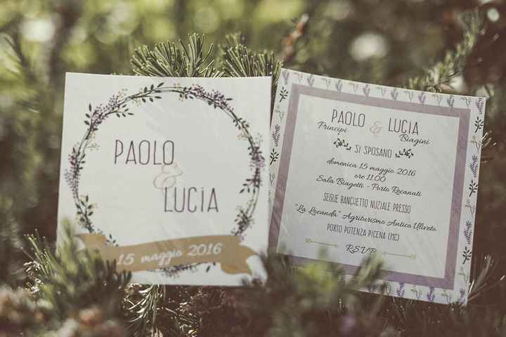 Partecipazioni di nozze - 2