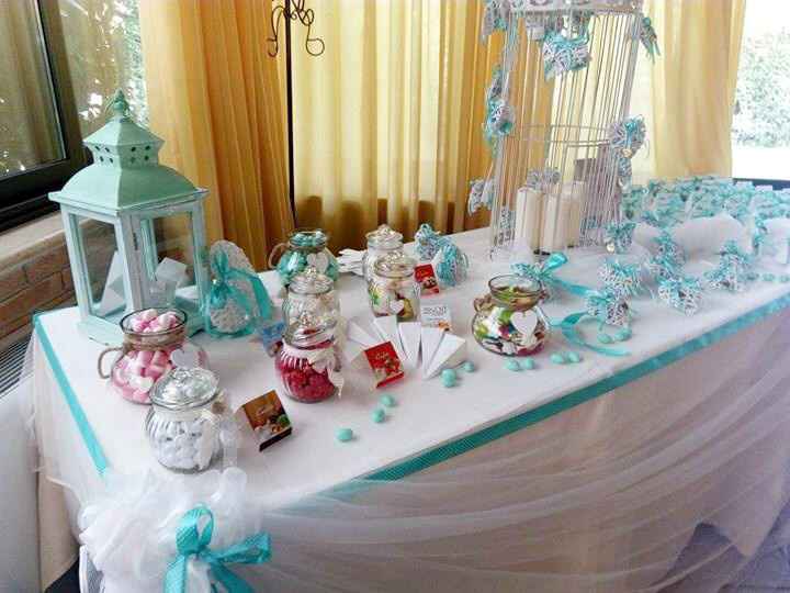 Tavolo confettata casa della sposa... - 6