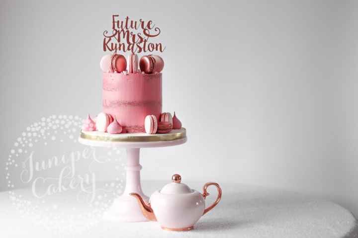 Ruby Chocolate Wedding Cake 💕🎂 - 2