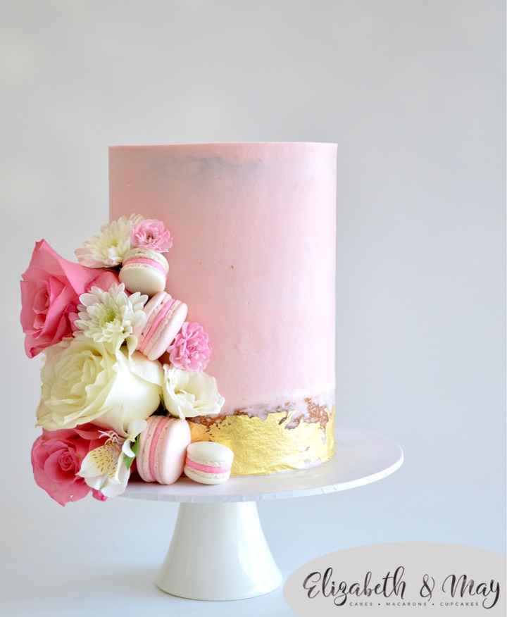 Ruby Chocolate Wedding Cake 💕🎂 - 3