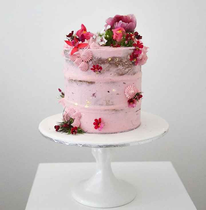 Ruby Chocolate Wedding Cake 💕🎂 - 5