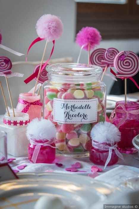Confettata tutta rosa 🍡🍭 - 7
