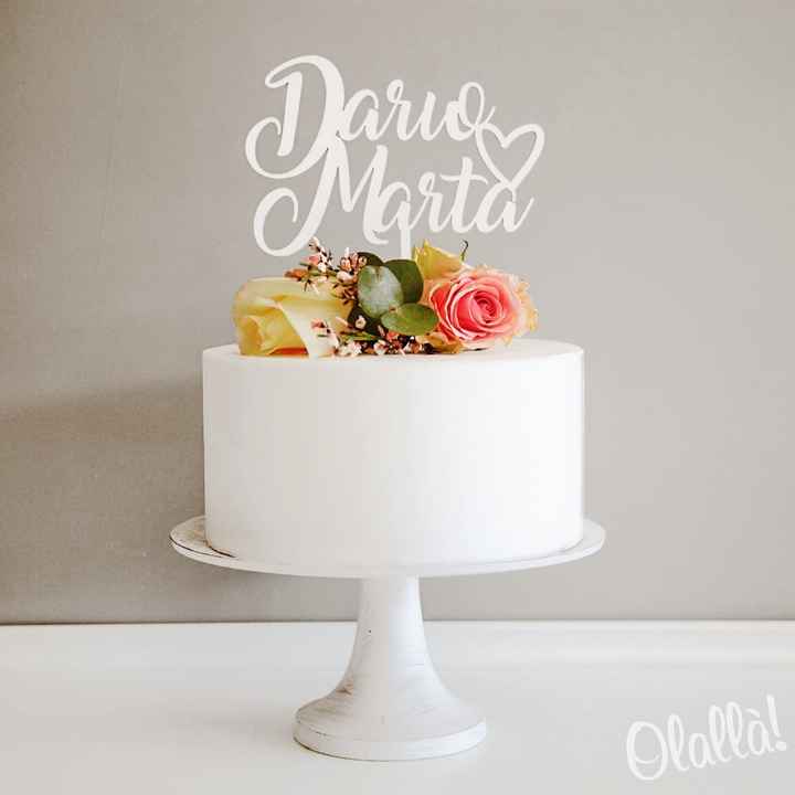 Cake topper per tutti i gusti torta 🎂 - 17