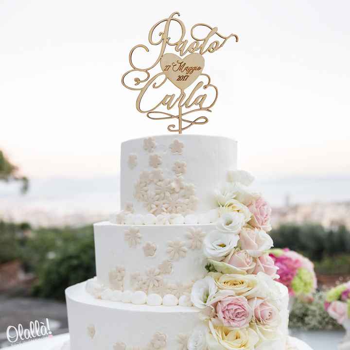 Cake topper per tutti i gusti torta 🎂 - 18