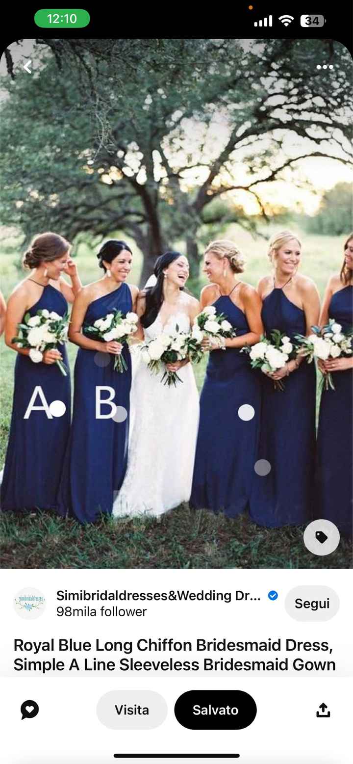 Che ne pensate delle damigelle d’onore? e secondo voi c’è un numero? o vanno bene solo due? - 1