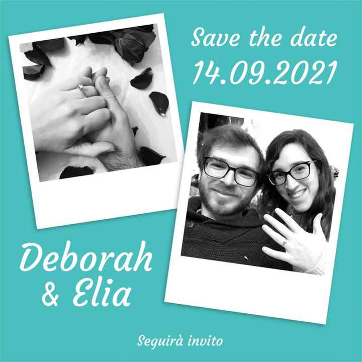 Idee per il "save the date" - 1