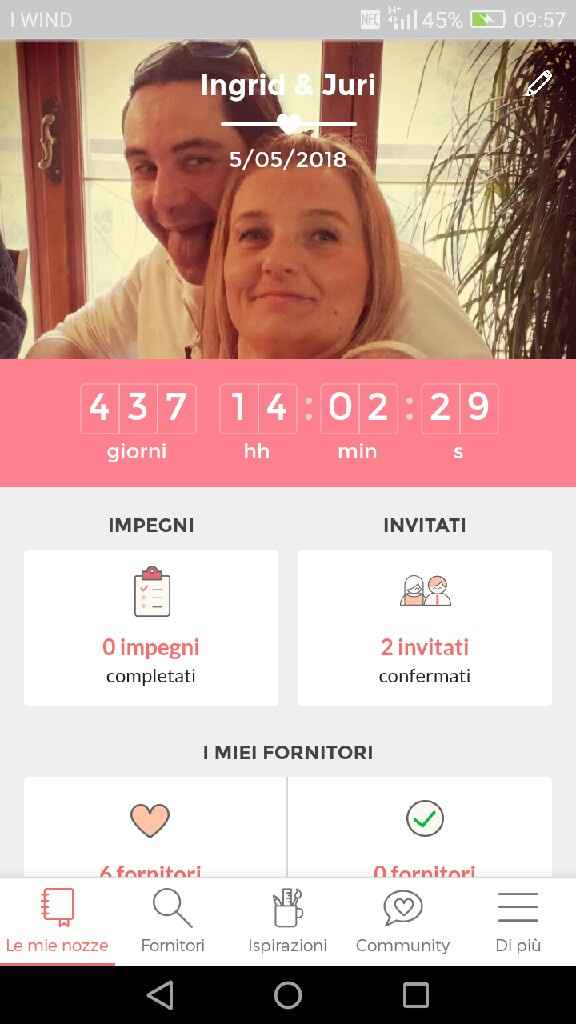 Quanti giorni mancano alle tue nozze? - 1