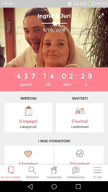 Quanti giorni mancano alle tue nozze? - 1