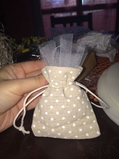 Sacchetti portaconfetti shabby chic - 1