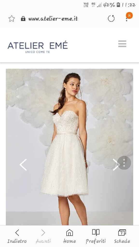 Matrimonio in abito corto - 2