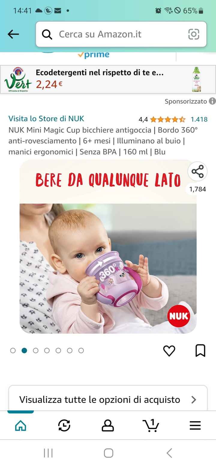 Come passare dal biberon alla tazza - 2