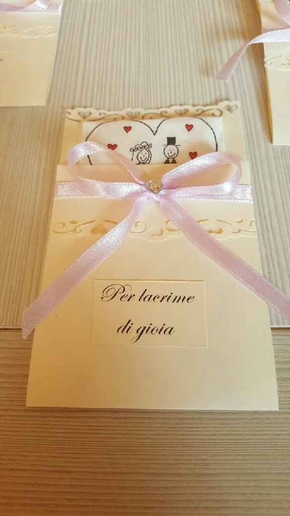 Fazzoletti per la cerimonia.. fai da me - 1