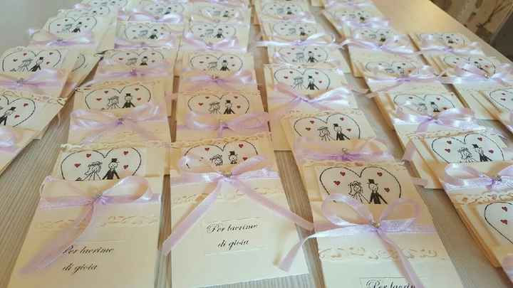 Fazzoletti per la cerimonia.. fai da me - 2