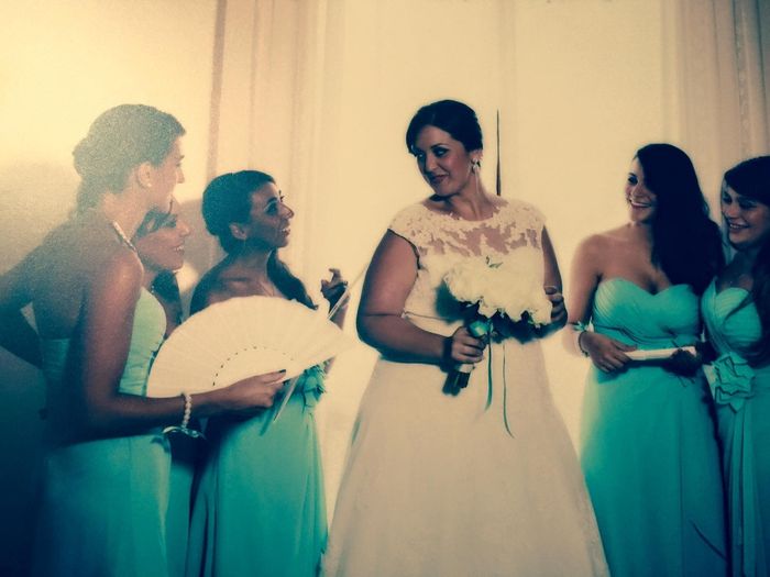 con le mie damigelle