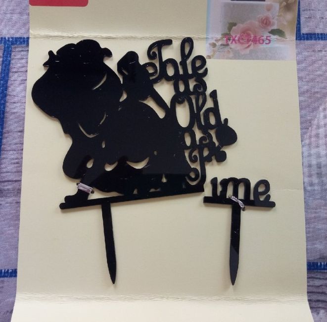 Cake Topper rotto 😖 1