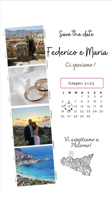 Save the date e partecipazioni. 3