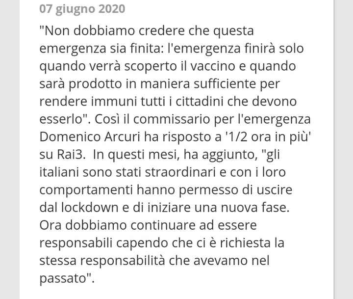 Dal 31 luglio nessuna restrizioni che ne pensate? 1