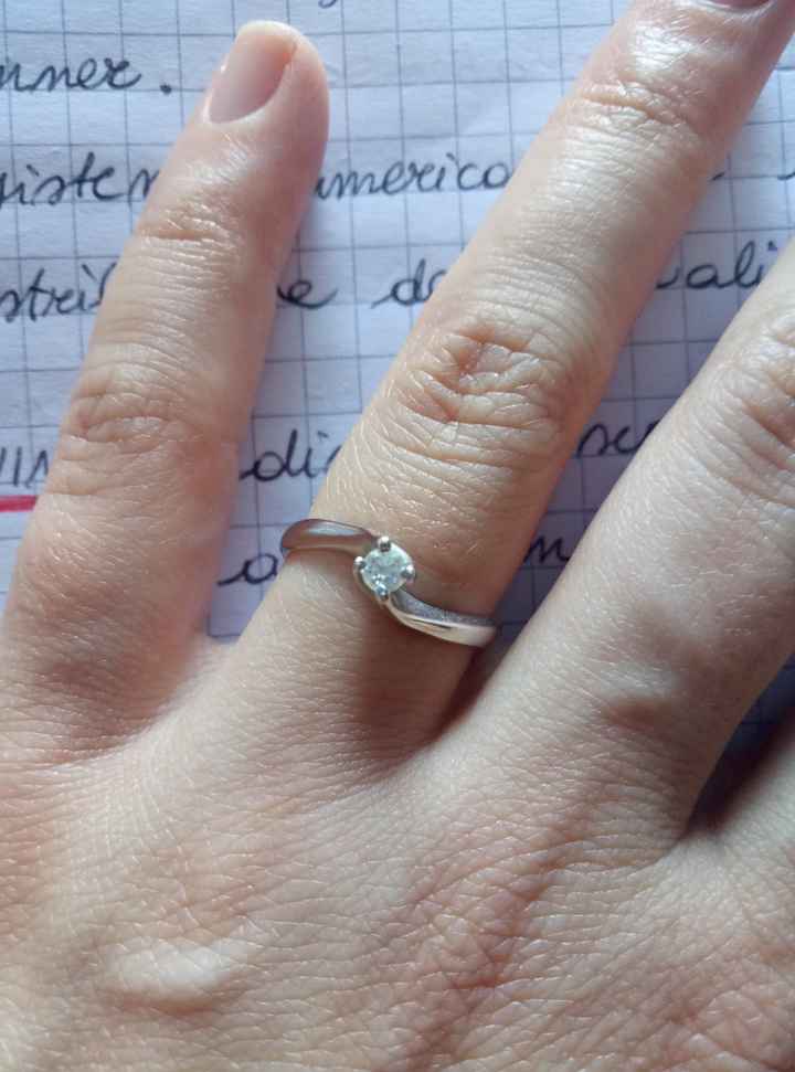 E ora mostraci una foto del tuo anello di fidanzamento! 23