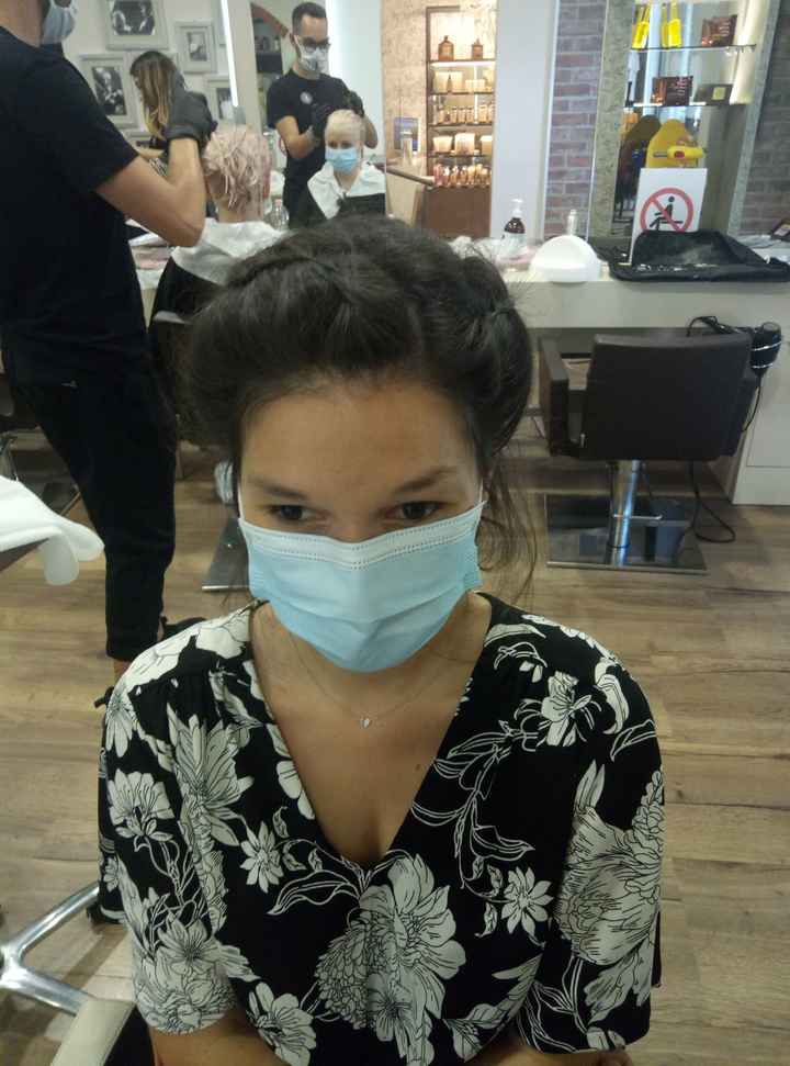 Prima prova acconciatura 💇💆 - 2