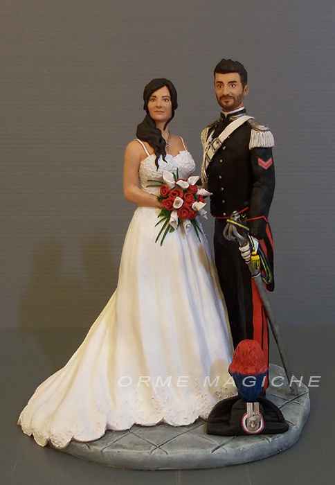 Cake topper polizia 2