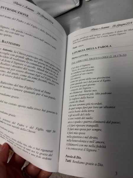 Libretto messa pronto!!!..quasi... - 2