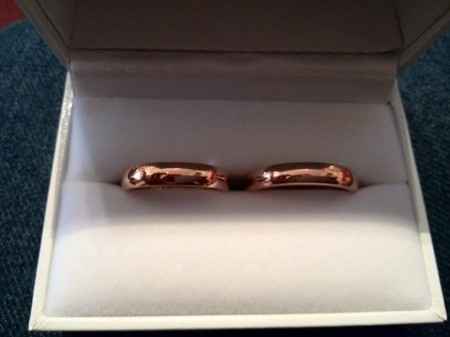 Fedi in oro rosa..stupendee  - 1