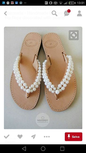 Dove comprare ciabatte sposa ? - 1