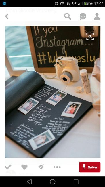 Guest book con polaroid - 2