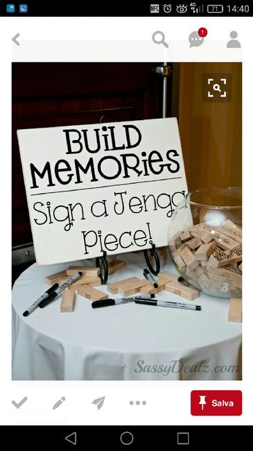 Come sarà il vostro guest book? - 2