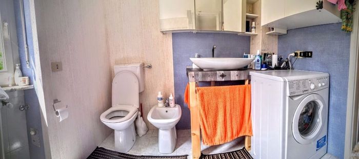 Carta da Parati in Bagno