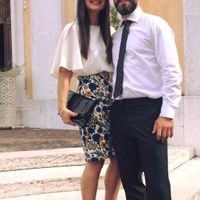 io e Marco ad una cerimonia