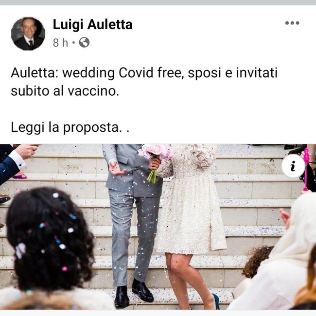 Proposta ripartenza matrimoni🤬 1