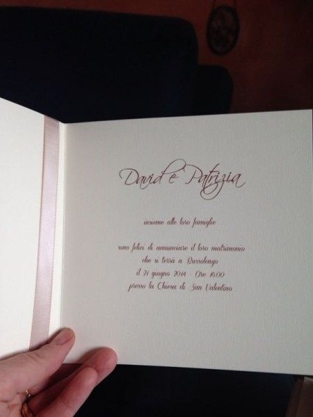 Le nostre partecipazioni di Matrimonio.com! - 1