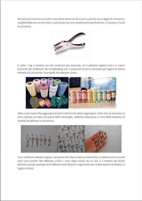 Tutorial Escort Card 2