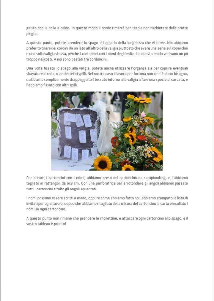 Tutorial tableau de mariage