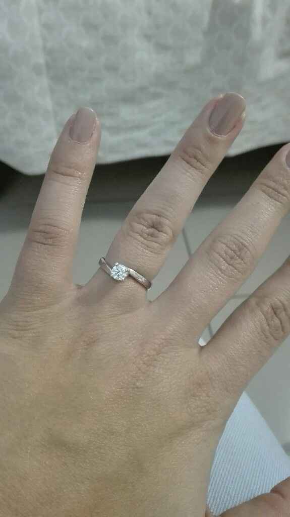 Come sono i vostri anelli di fidanzamento? - 1