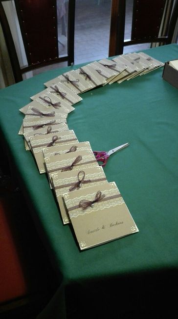 Partecipazioni  fai da te e fustelle decorative 1