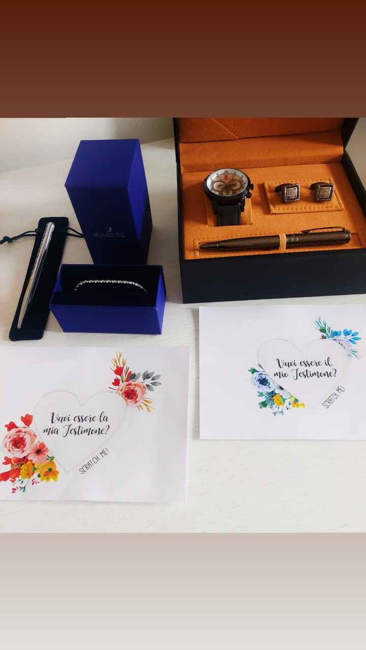 Come l' avete chiesto..ai testimoni ? - 1