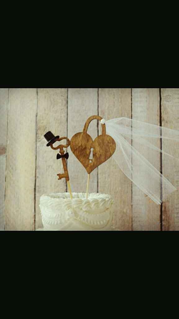 Mi fate vedere i vostri cake topper? - 1