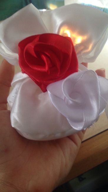 Segnaposto fai da te tema rosso 