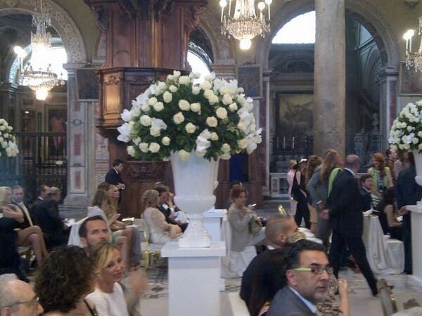 Valeria marini primissimo scatto abito sposa - 1