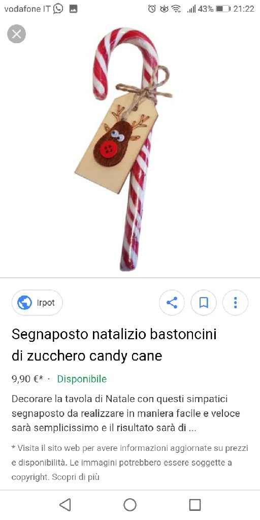 Segnaposti tema Natale - 4