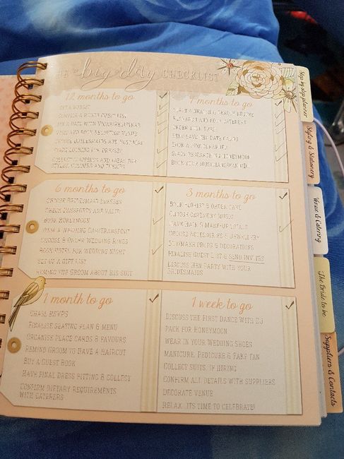 Agenda matrimonio - 3
