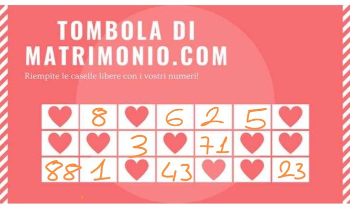 Condividi i tuoi numeri! - 1